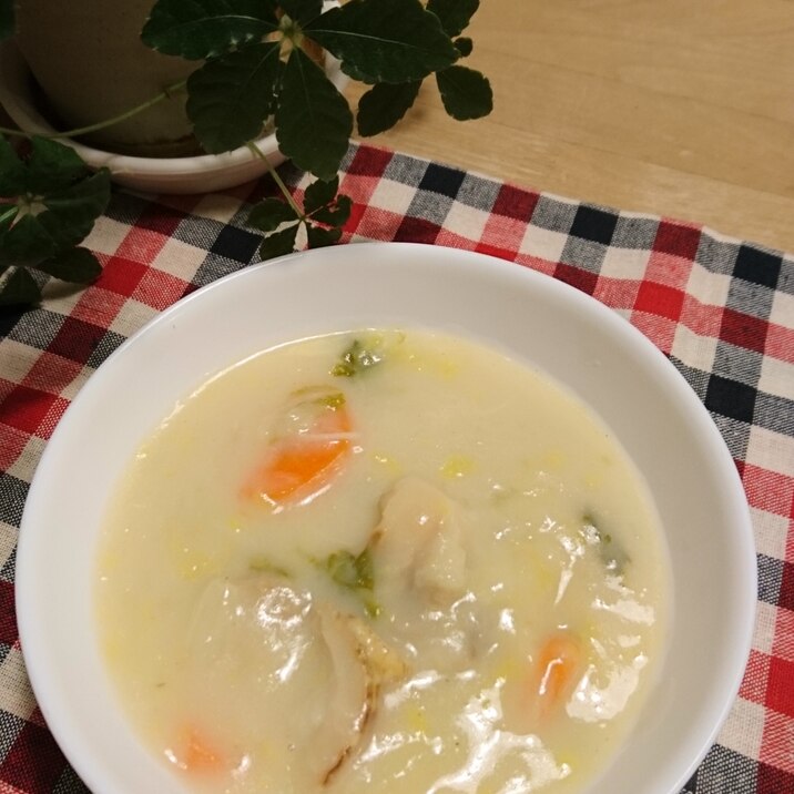 ぱぱっとできる ホタテと白菜のクリームシチュー レシピ 作り方 By こころうさぎ 楽天レシピ